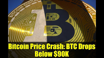 Bitcoin Price Crash: BTC Drops Below $90K | Crypto Market Analysis