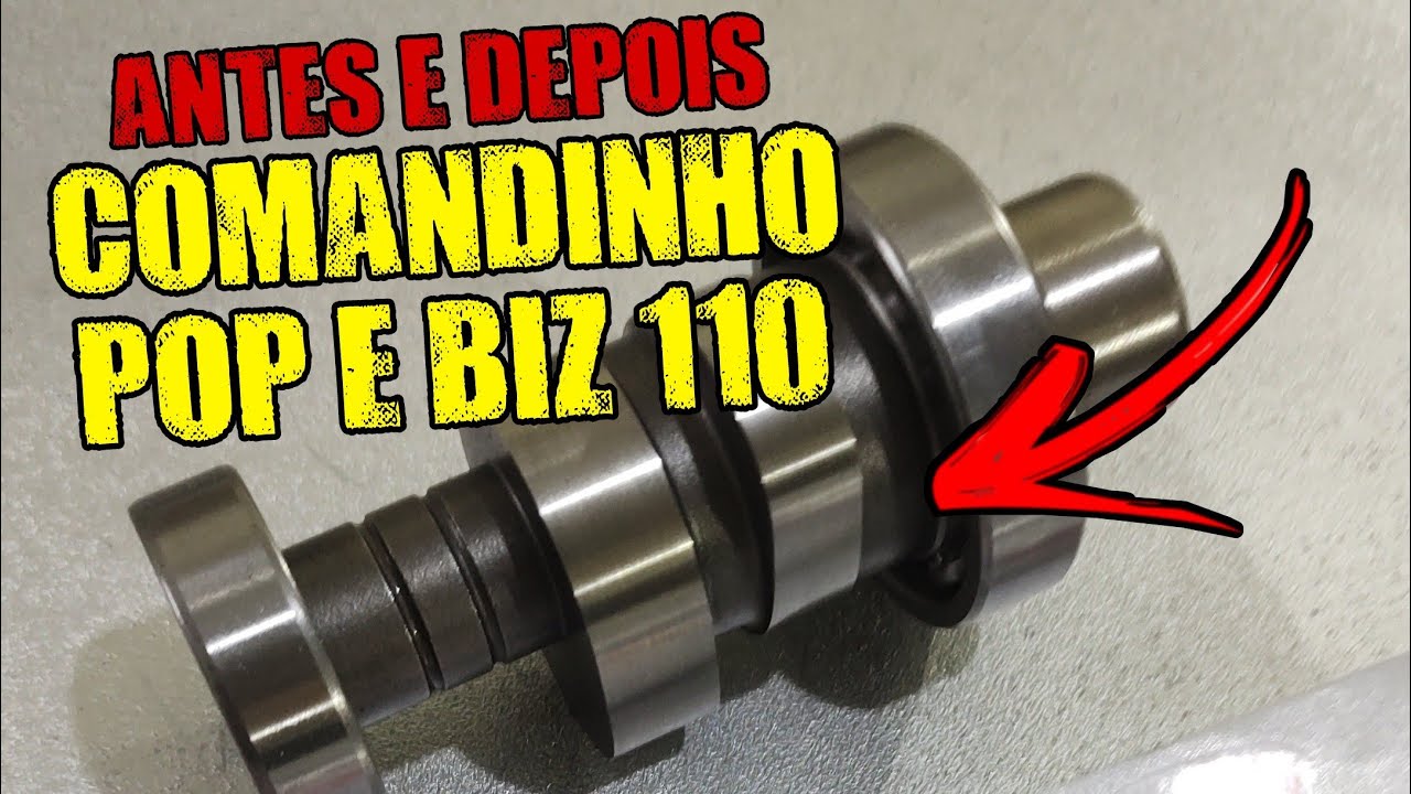 RESULTADO FINAL COMANDO PRA POP E BIZ 110