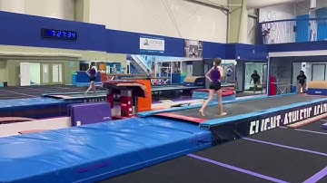 Front Handspring Full Diamond Vault Drill