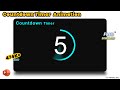 10.PowerPoint Countdown Animation | Timer PPT | Countdown Timer