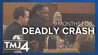 Unlicensed driver charged in woman's death sentenced to 9 months