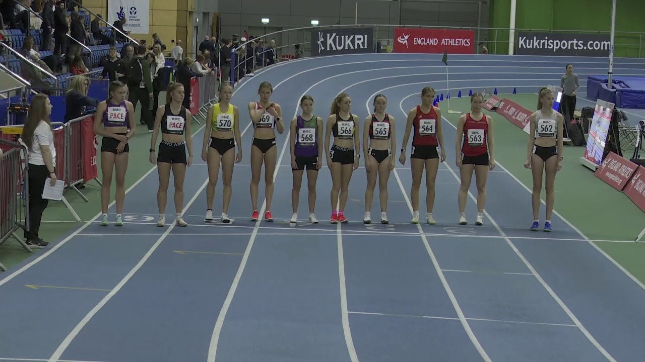 Women 300m A Section - British Milers Club Indoors - Sheffield 2026 [Full Race Replay]
