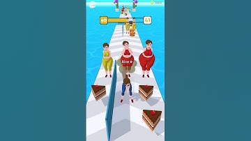 Gassy Run 3D Epic Fails - Funny Android Gameplay #Shorts #LittleMovies