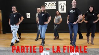 Video thumbnail of "Tutoriel L'Amérique pleure - Les Cowboys Fringants -  DANSE EN LIGNE"