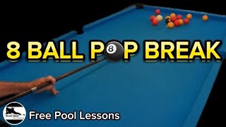 How to Pop break 8 ball racks (Free Pool Lessons) screenshot 4
