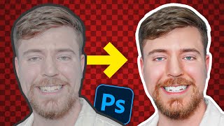 MrBeast Thumbnail Face Effect (Photoshop Tutorial) screenshot 4