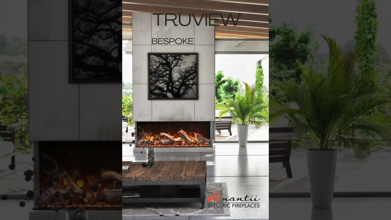 Tru View Bespoke Electric Fireplace by Amantii