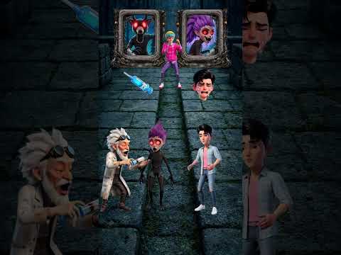 👹 Rumi💜 cambió en 99 NightForest 🌲| Jinu🖤 intenta entender 😱#kpopdemonhunters #shorts