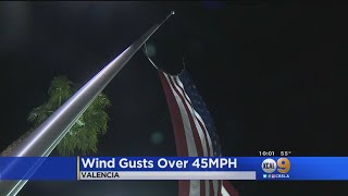 Winds Whip Up Across The Southland