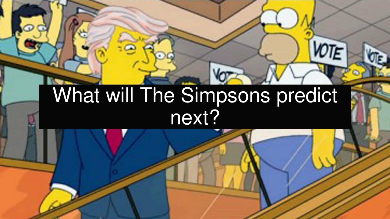 What will The Simpsons predict next? YouTube
