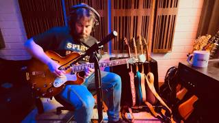 Recording guitar, piano and drums for my new album 'Soul Believer'