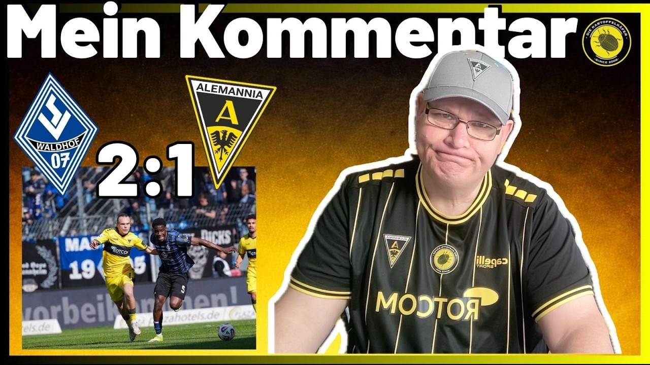 Führung verspielt! Alemannia Aachen verliert hitziges Duell beim Waldhof Mannheim | 3.Liga