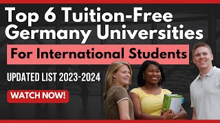 Top 6 Free Universities In Germany for International Students