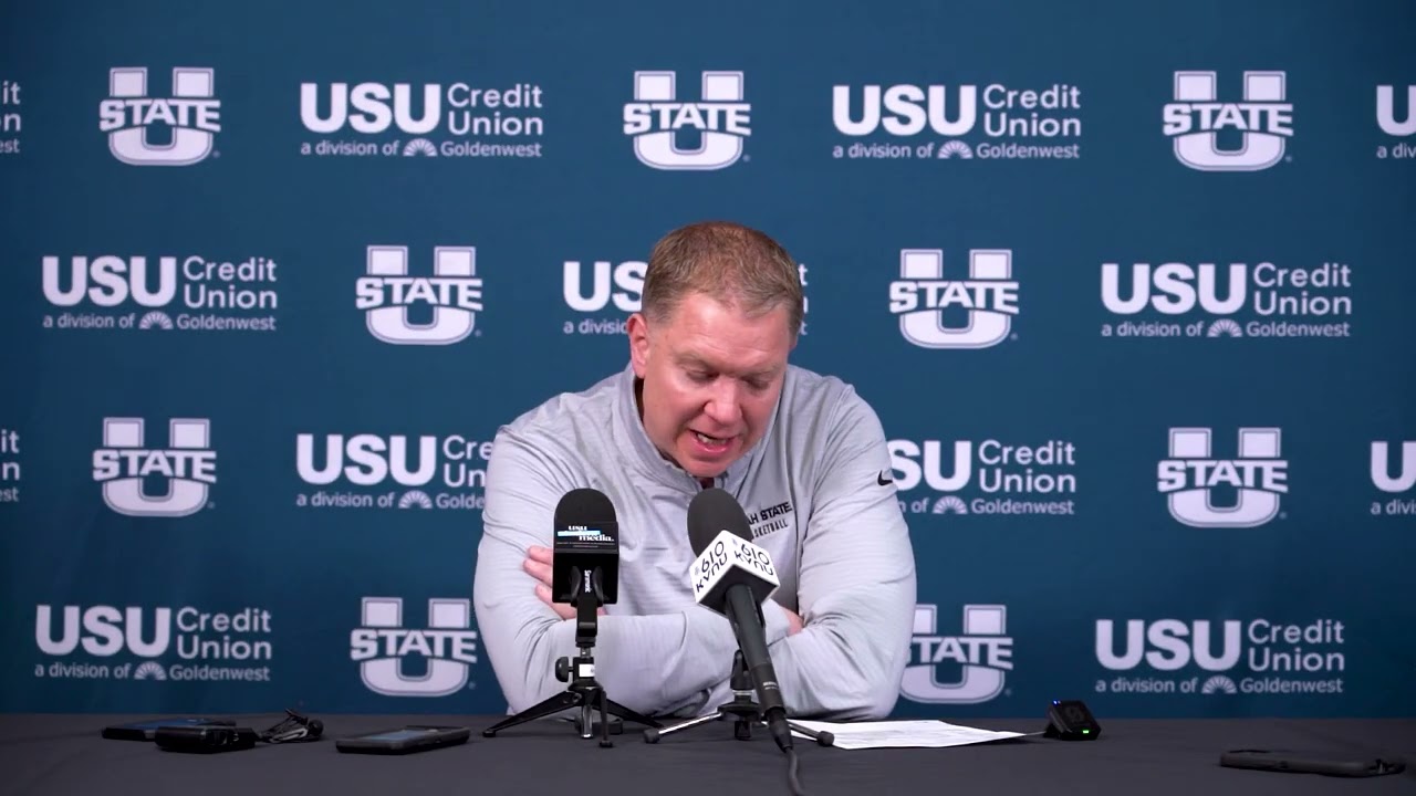 Jerrod Calhoun Postgame Press Conference - Utah State 99, Memphis 75 - 2/14/26