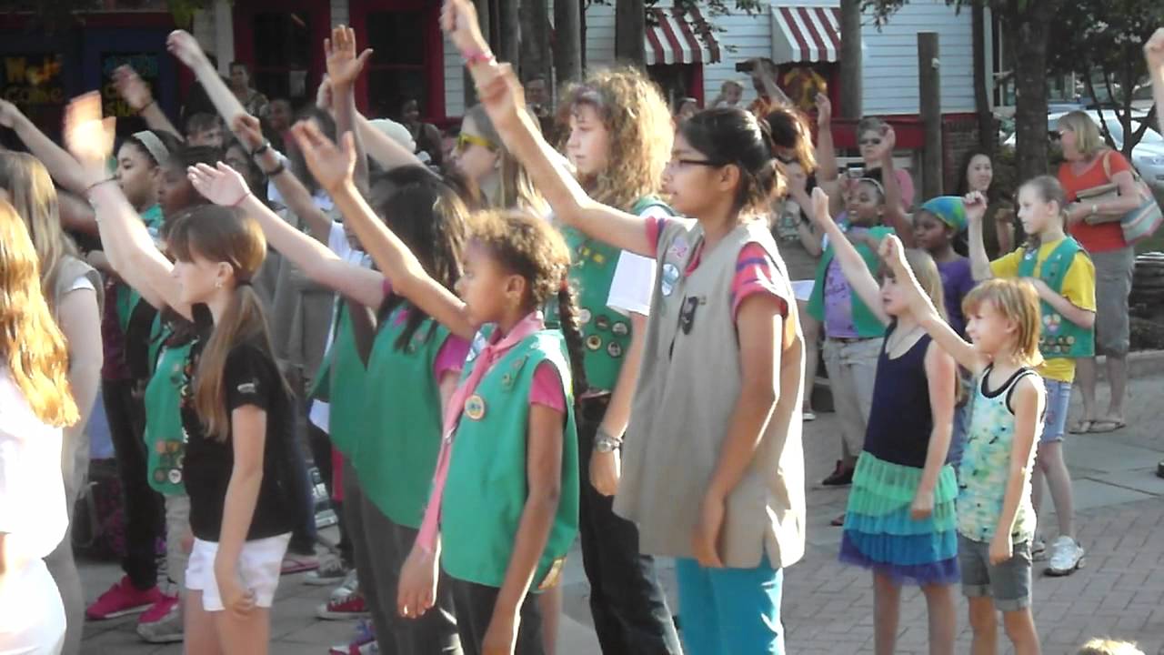 Girl Scout SU 32 Ignite Flash Dance YouTube