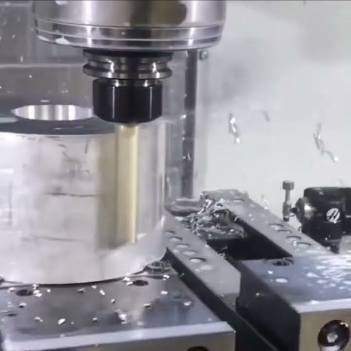 Side Milling with Carbide End Mill - CNC Steel Cutting at Its Best!