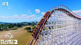 Building a Theme Park in Franchise Mode - Planet Coaster 2 - Ep 1