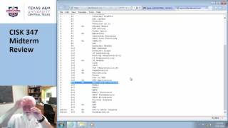 CISK347 MidtermReview Part2