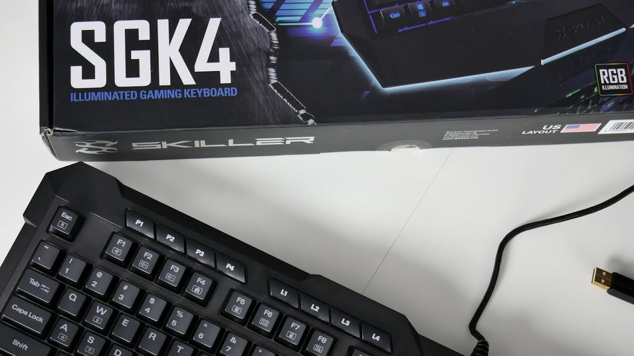 Sharkoon Skiller SGK4 - tania membranówka dla graczy