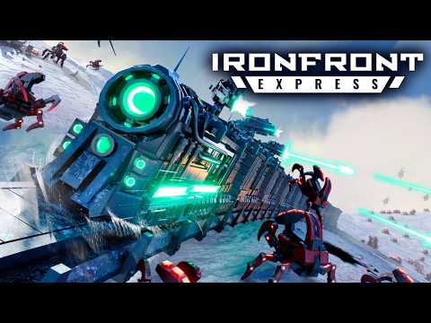 A New Post Apocalyptic Battle-Train Strategy Roguelite! - Ironfront Express