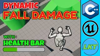Create Dynamic Fall Damage | Unreal Engine 5 C++