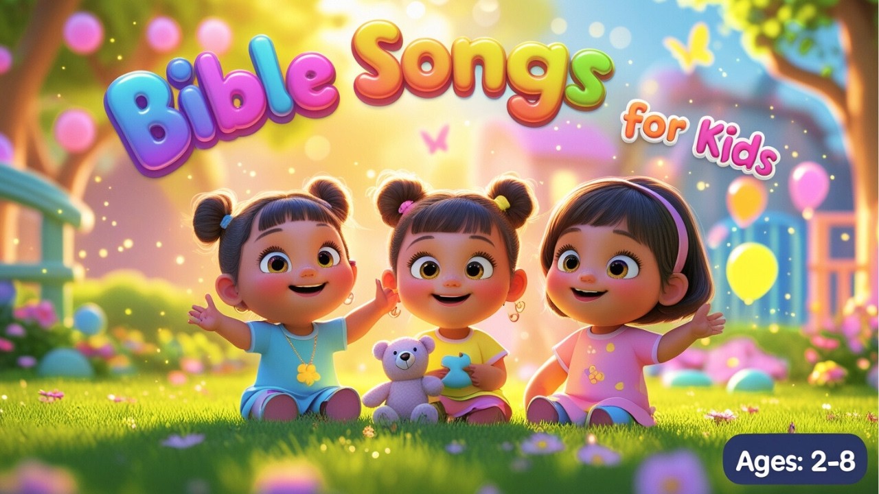 1 Hour Long Bible Songs for Children 📖 | Family Friendly Bible Songs for Kids For aged 2-8 🎵 ✨