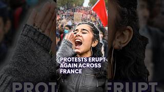 Hundreds of thousands take to streets in France protests #France #Paris #Protest #WorldNews News