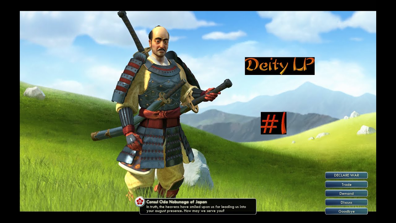 ⁣Civilization 5 Deity - Ep 1 - Let's Play Japan (Modded)