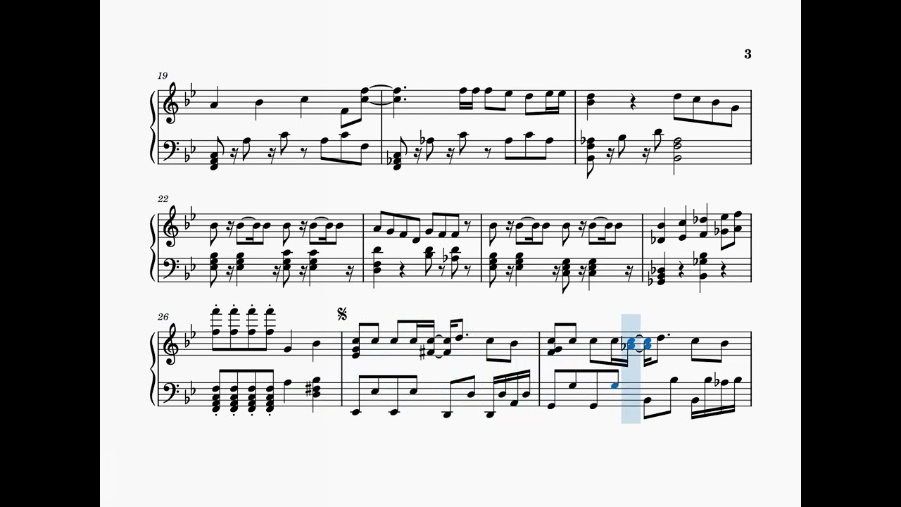 【ピアノ】NAGISA Night Temperature / IDOLiSH7