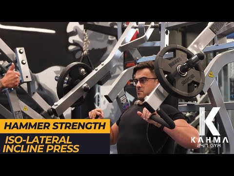Iso-Lateral Incline Press | Kahma 24:7 Gym Clyde North Machine Tutorial