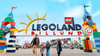 Legoland, Denmark  All Attractions in 7 Minutes (4K)