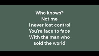 The Man Who Sold The World by Nirvana lyrics