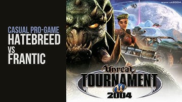 UT2004: Casual Pro 1vs1 HateBreeD vs Dignitas/Frantic- Unreal Tournament 2004 Duel