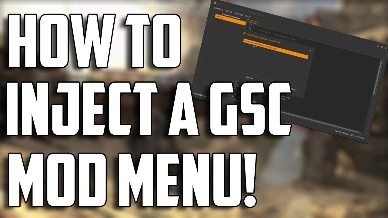 How To Install Black Ops 2 GSC Mod Menus on PC! - 