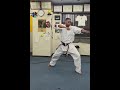Last practice before the next rank test. Still cleaning things up💪🏽🔥#martialarts #blackbelt