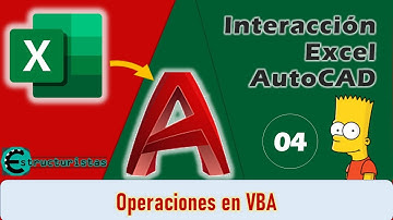 04 | Operaciones en VBA | "Excel - AutoCAD"