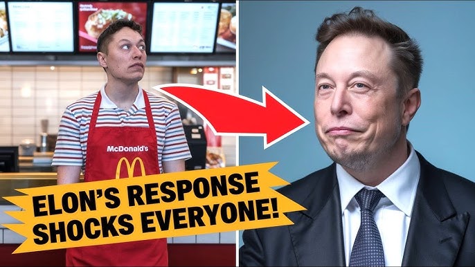 Elon Musk Spots Ex-Tesla Engineer at McDonald's—His Next Move Shocks  Everyone! - YouTube