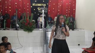 " Geração de Daniel " - Cantora Ariane Loureiro em Belmonte - Bahia na "Igreja Pentecostal Ungida"