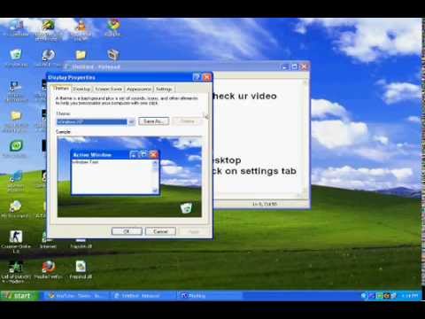 how to check graphics card name and memory(Windows XP) - YouTube