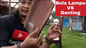 Cara mematahkan benda keras dengan bola lampu #Part 1 Teori (Genting)