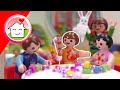 Playmobil Familie Hauser - Neu im Kindergarten - Geschichte mit Anna und Lena