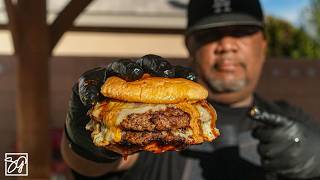 The Ultimate Combo | PB and Bacon Jam Cheeseburger by Smokin' & Grillin with AB 52,883 views 1 month ago 13 minutes, 30 seconds