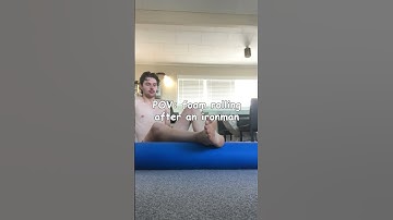 POV: Foam Rolling After An Ironman