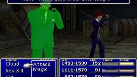 FFVII - Level 99 Enemies Challenge, Part 32: Reno & Rude in the Gelnika