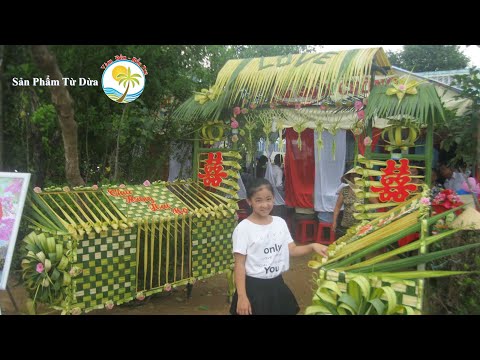 Video Hướng dẫn trang trí cổng cưới lá dừa Miền Tây full,... - youtube