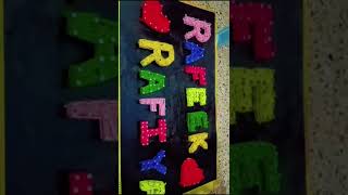 Diy String Art🧵🎨🎭 🤲🥰#art #diycrafts #strings #reels #shortvideo