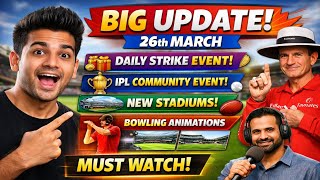 Real Cricket New Update Soon New Bowling Action, Commentary & More Rc24 New Update 2026