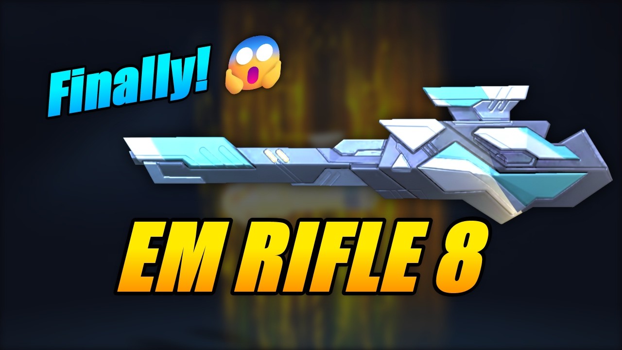 I Finally Got EM Rifle 8 - Crate Rush!😱 Crate Rush EM Rifle 8 Unlock + Weapon Test! 😎