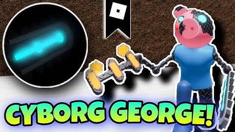 How To Get ‘‘CYBORG GEORGE’’ BADGE + CYBORG GEORGE MORPH | Piggy RP : Infection | Roblox