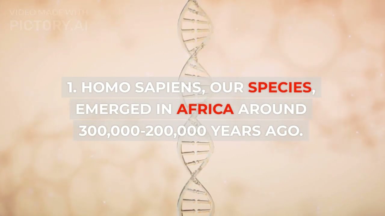 Watch The Journey of Human Evolution" on YouTube Watch The Journey of Human Evolution" on YouTube